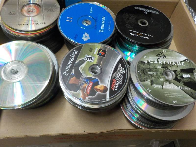 300 or more DVDs, CDs and Games...