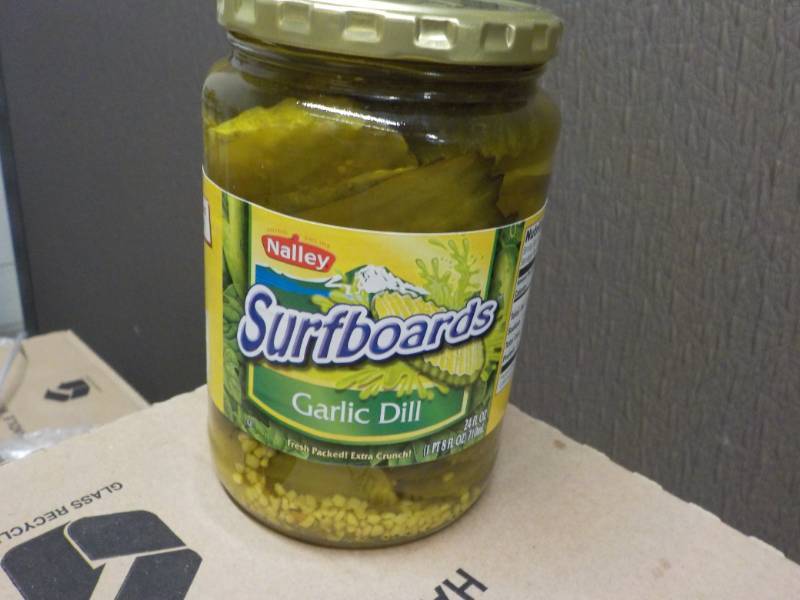 6 -24 oz Jars Nalley Surf Boards Ga...
