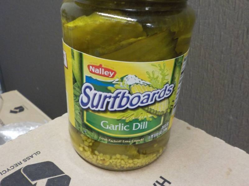6 -24 oz Jars Nalley Surf Boards Ga...
