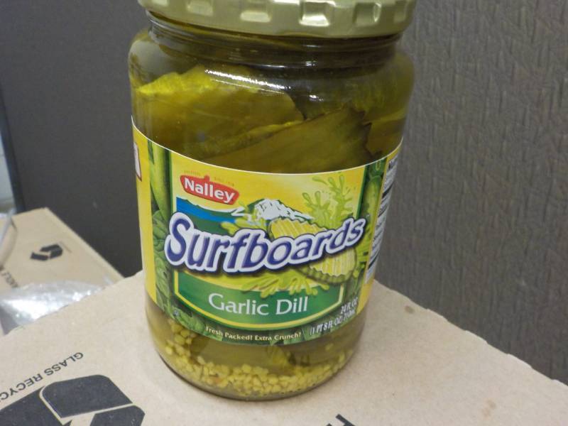 6 -24 oz Jars Nalley Surf Boards Ga...