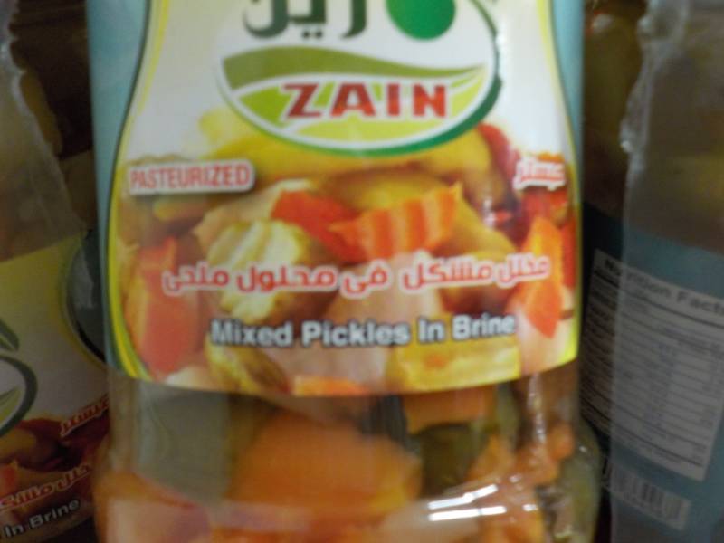 24 Jars Zain Mixed Pickles in Brine...