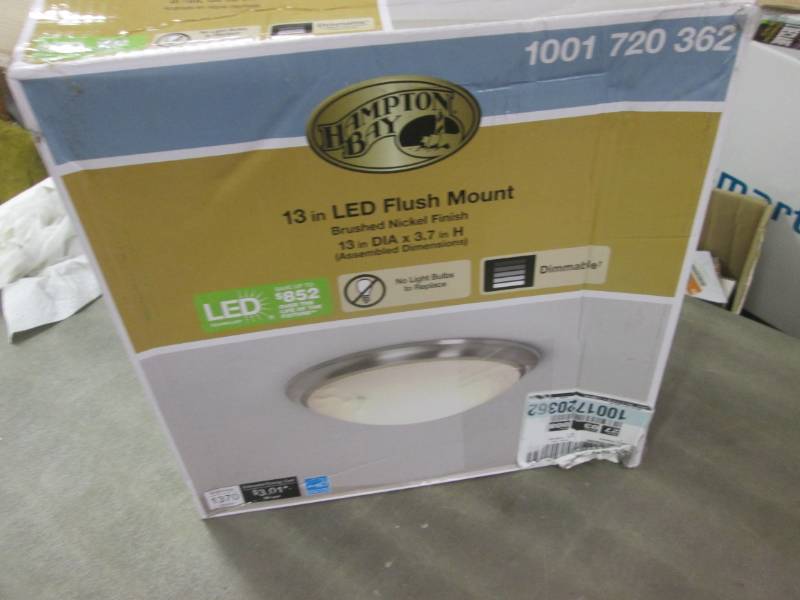 lot 12 image: Hampton Bay 13 in. 360-Watt Equival...