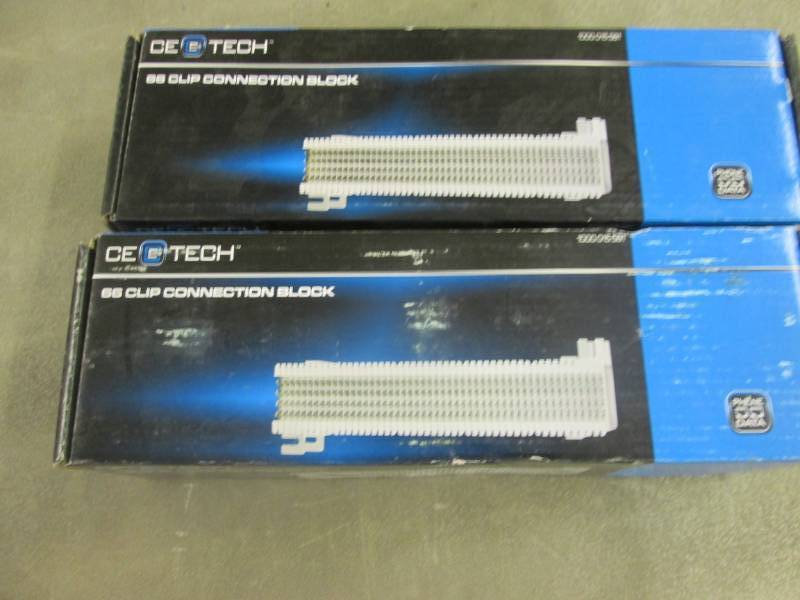 lot 115 image: 2 Commercial Electric 66 Clip Conne...
