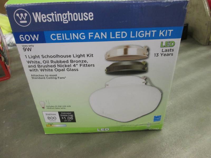 lot 138 image: Westinghouse  Ceiling Fan Light Kit...