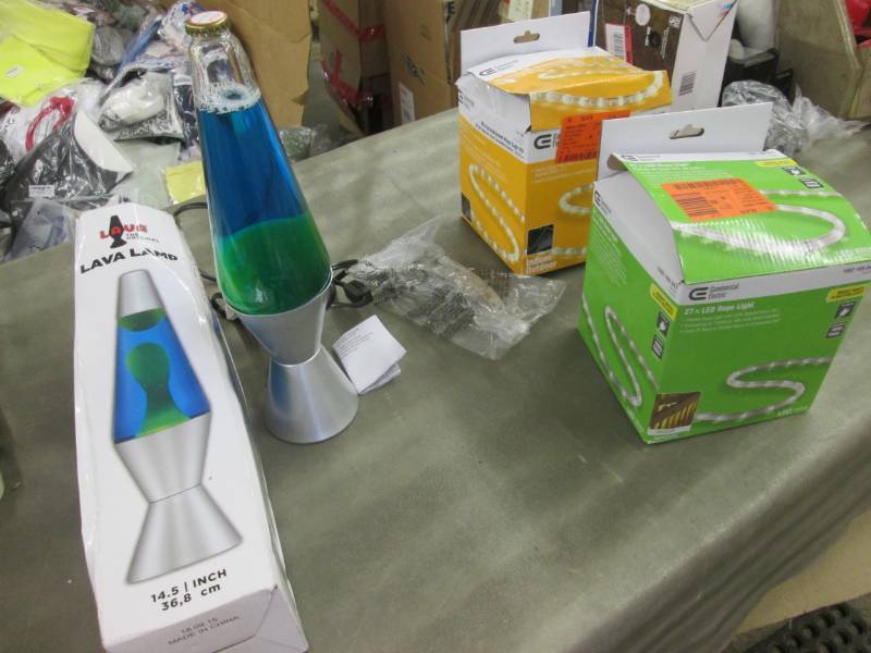 lot 149 image: Lava Lamp base slightly bent, no ti...