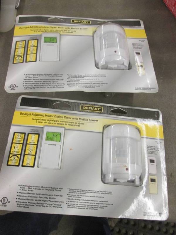 lot 160 image: 2 Defiant Daylight Adjusting Indoor...