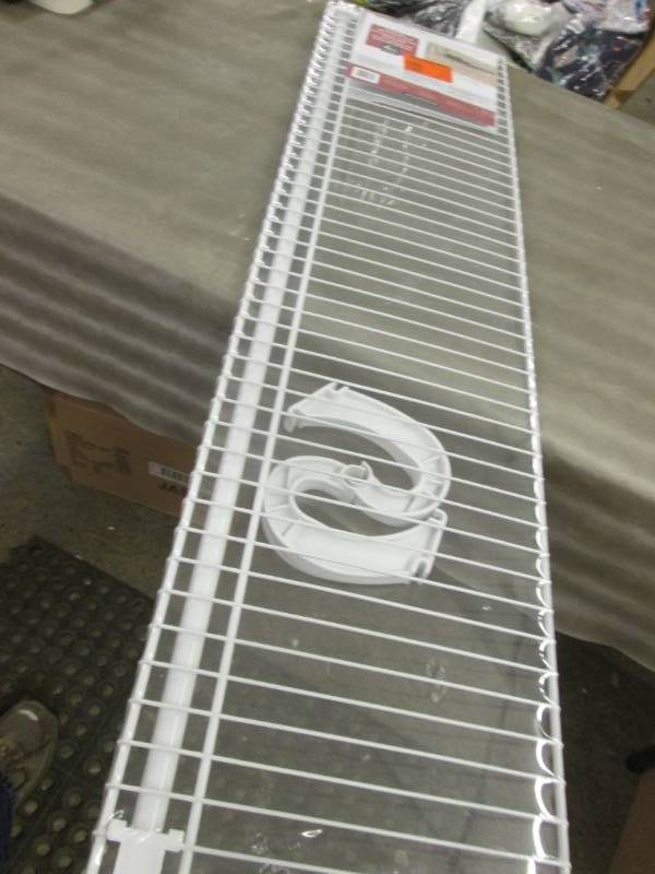 lot 197 image: ClosetMaid SuperSlide 48 in. W x 12...