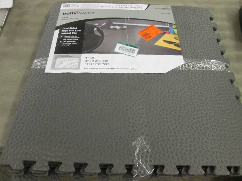 lot 205 image: TrafficMaster BlackGray 24 in. x 2...