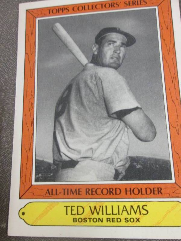 lot 303 image: 50 Ted Williams Cards...