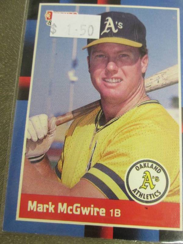 lot 321 image: 50 Mark McGwire Cards...
