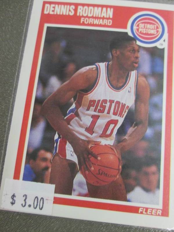 lot 333 image: 40 Dennis Rodman Cards...