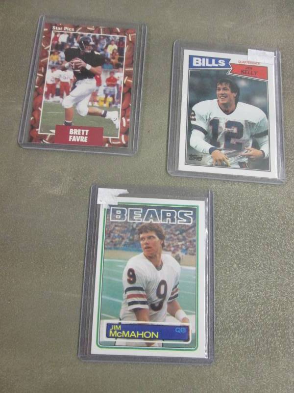 lot 362 image: 3 Quarterback Rookie Cards...