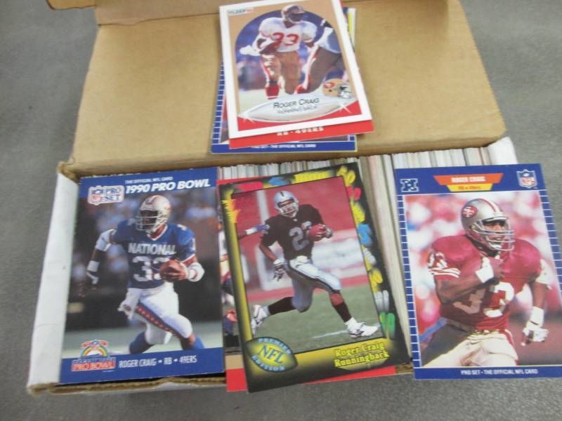 lot 363 image: Box of Football Star Cards...