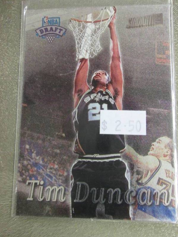 lot 386 image: 40 Tim Duncan Cards...
