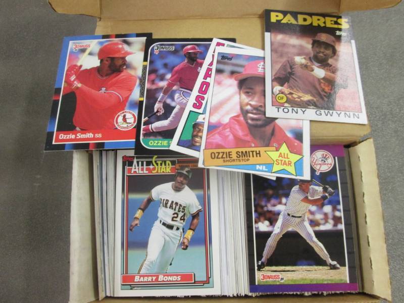 lot 392 image: Box of Baseball Star Cards...
