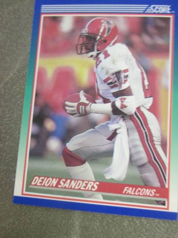 lot 396 image: 100 Deion Sanders Cards...