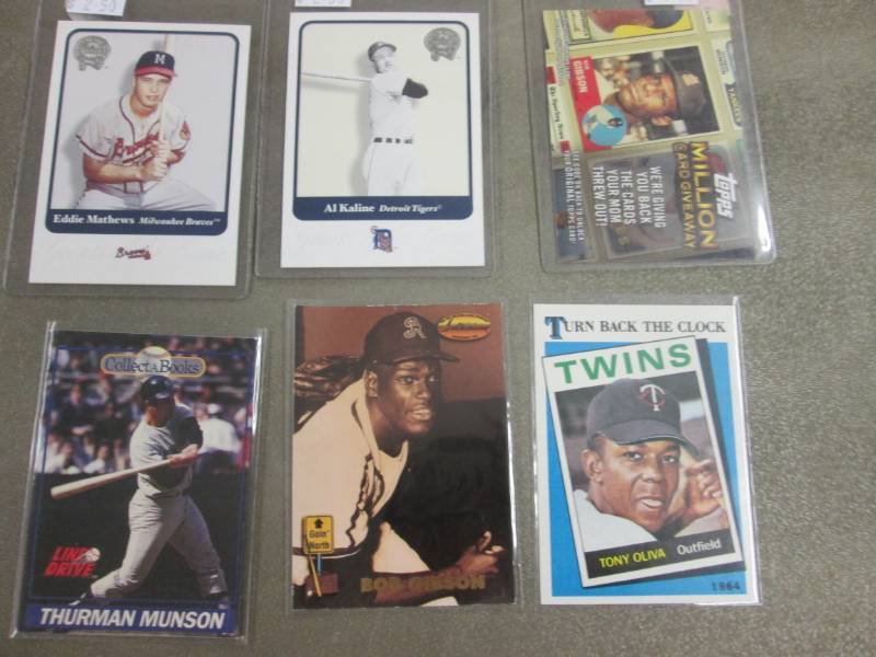 lot 406 image: 25 Baseball Hall of Fame Cards...