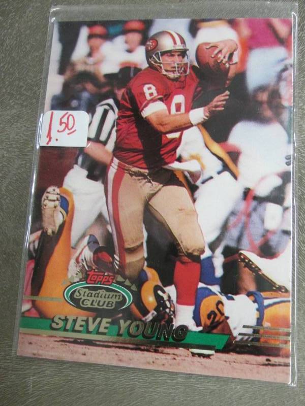 lot 415 image: 40 Steve Young Cards...