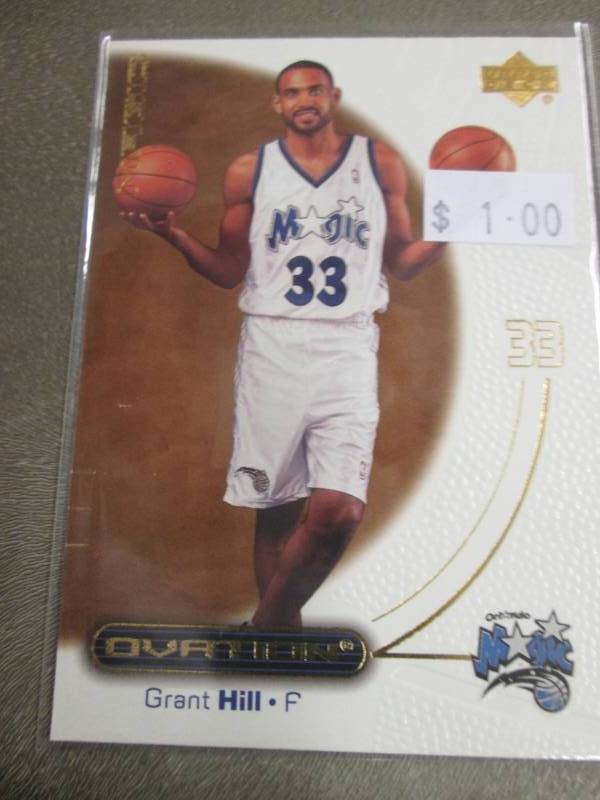 lot 421 image: 40 Grant Hill Cards...