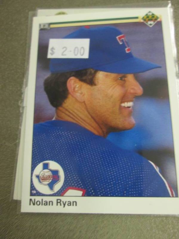 lot 427 image: 30 Nolan Ryan Cards...
