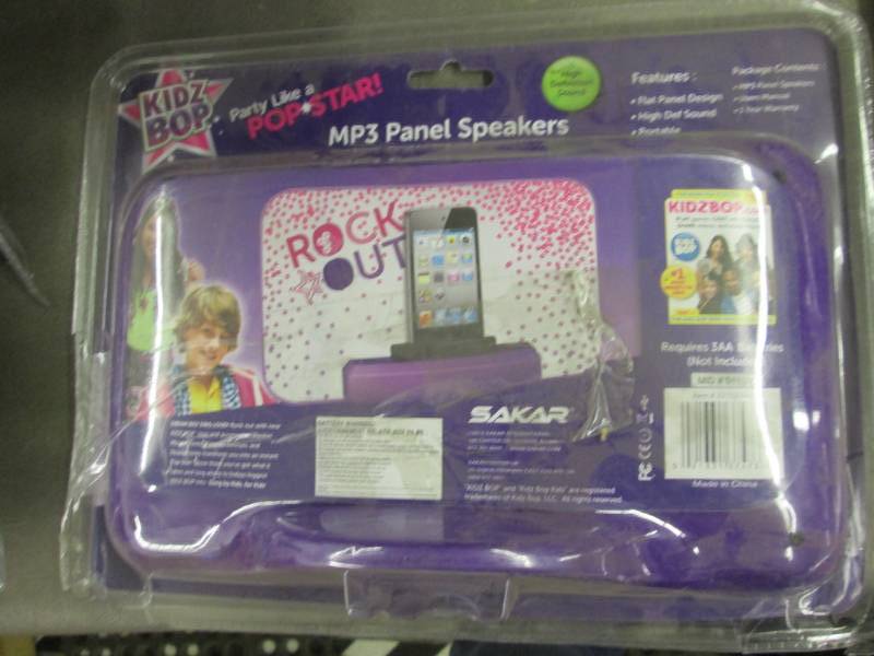 lot 230 image: Lot of 7 Kidz Bop Speakers with Doc...