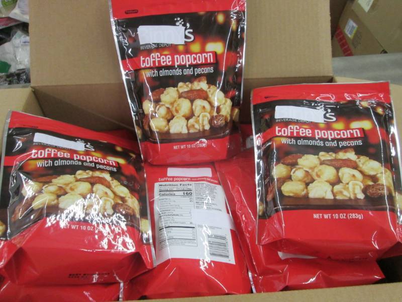 lot 254 image: Case of 12-10 oz Binnys Caramel Co...