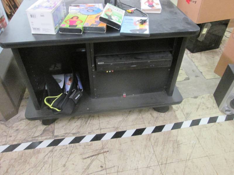 lot 275 image: Entertainment Center on Wheels...