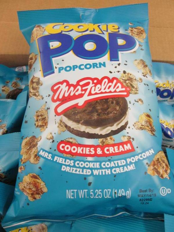 lot 278 image: Case of 12-5.25 oz Bags Mrs. Fields...