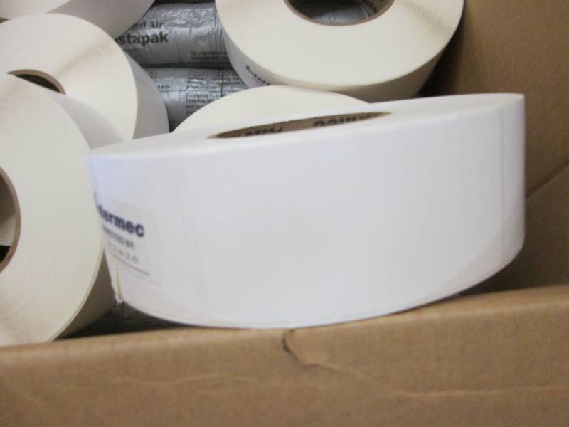 lot 293 image: Box of Intermec Labels...