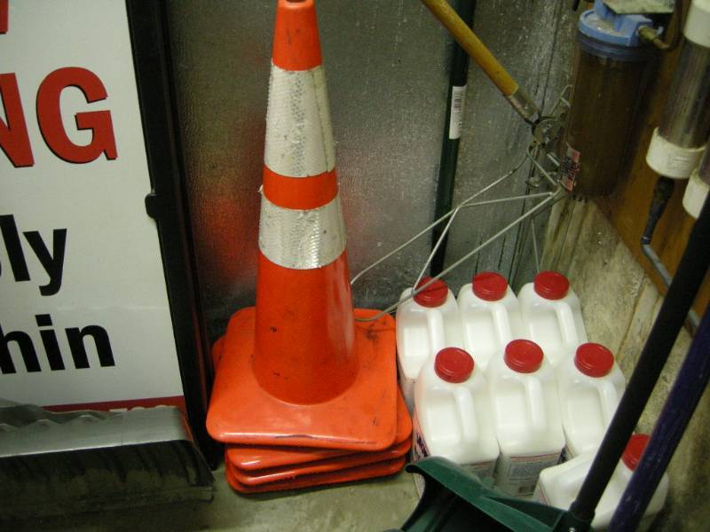 lot 71 image: 4 Orange Cones