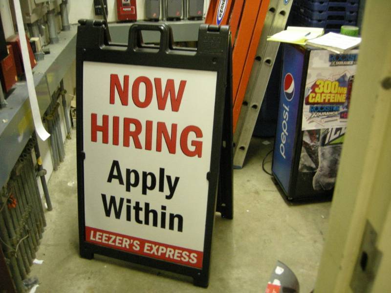 lot 72 image: Signicade Deluxe Folding Sidewalk Sign