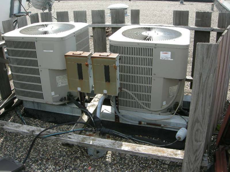 lot 80 image: Store Air Conditioners on Roof
