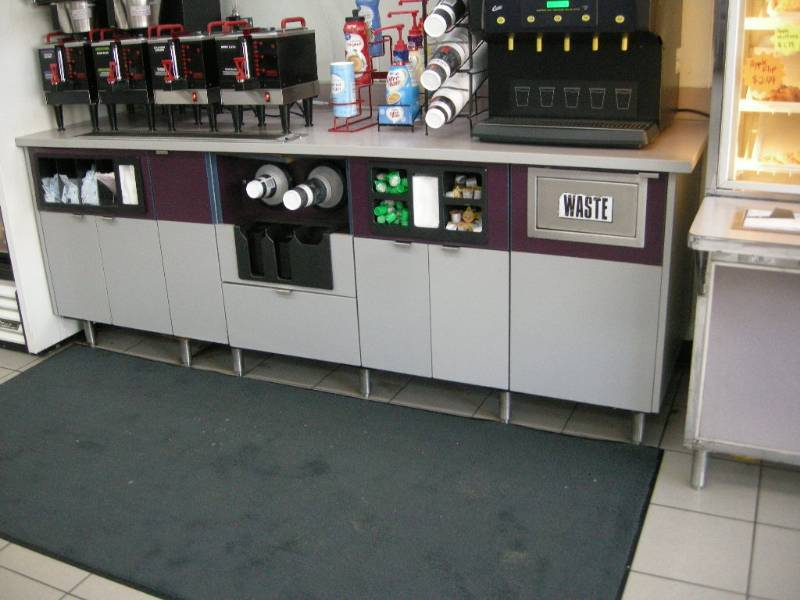lot 21 image: Coffee Bar CounterCabinet