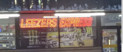 lot 17 image: Leezers Express Neon Sign