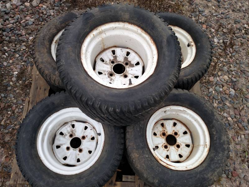lot 18 image: (5) Wheels with Carlisle Turfmaster...