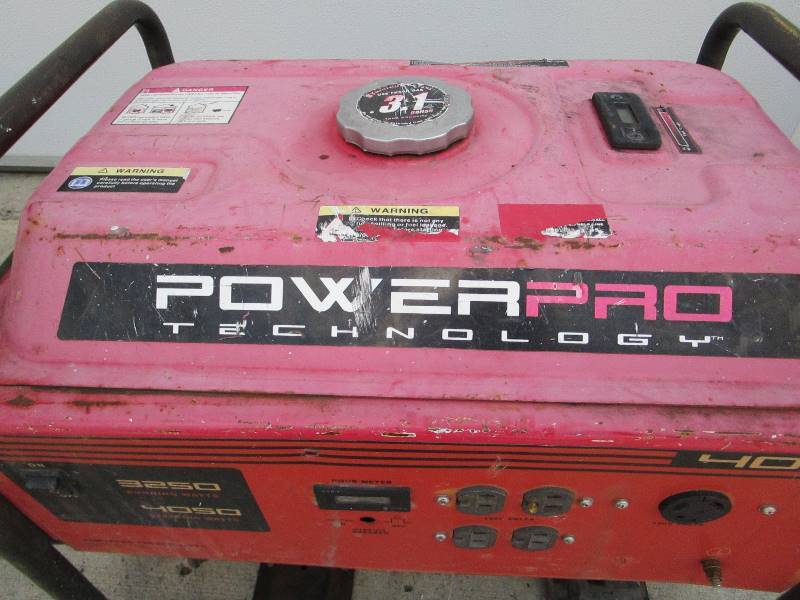 lot 20 image: Power Pro Generator