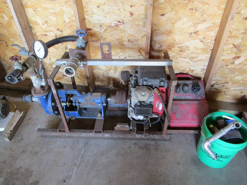 lot 2 image: Geothermal Hydro Drill Rig wMCM Pump