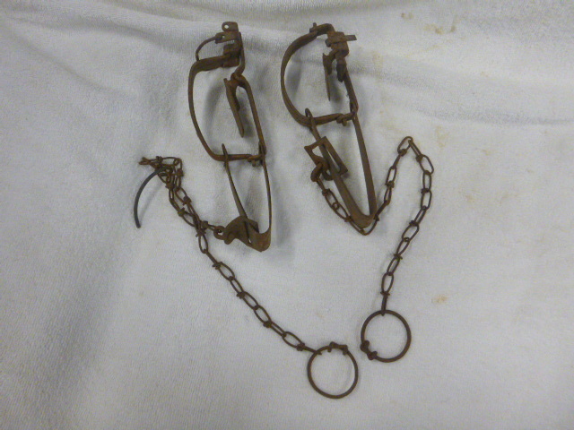 lot 21 image: 2 Hunting Traps