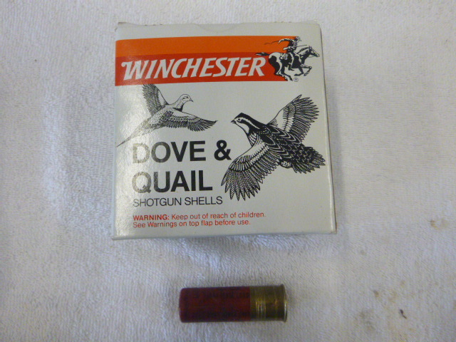 lot 52 image: Box of Winchester Dove & Quail 2 34 12 Gauge Shotgun Shells