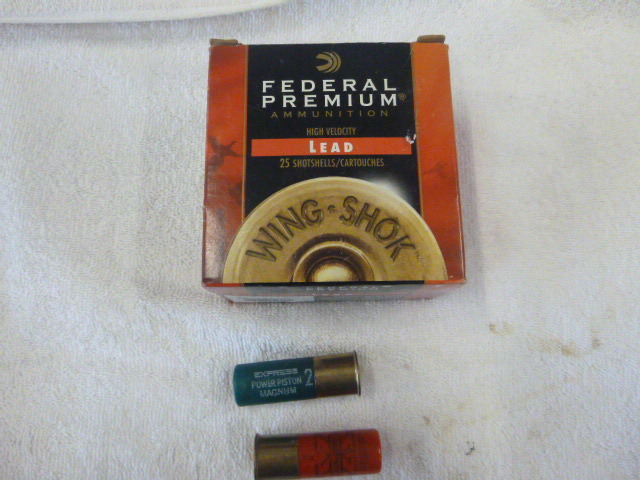 lot 53 image: Box of Federal Premium High Velocity Lead 12 Gauge Shotshells