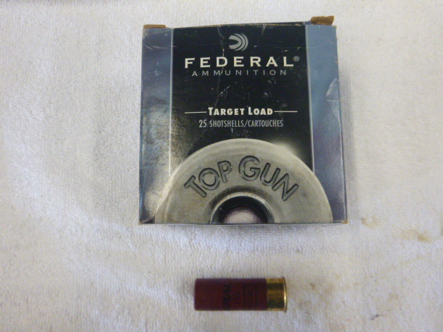 lot 56 image: Box of Federal Target Load 2 34 12 Gauge Shotshells