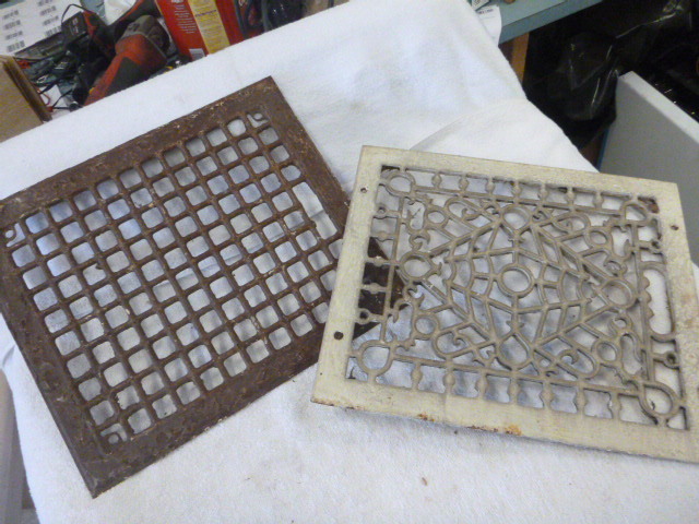 lot 89 image: Vintage Furnace Grates