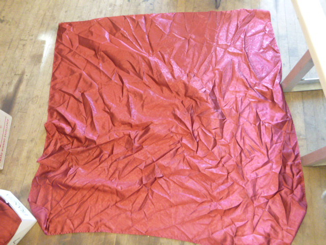 lot 97 image: 12 Red Table Cloths