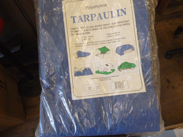 lot 103 image: New Polyethylene Tarpaulin