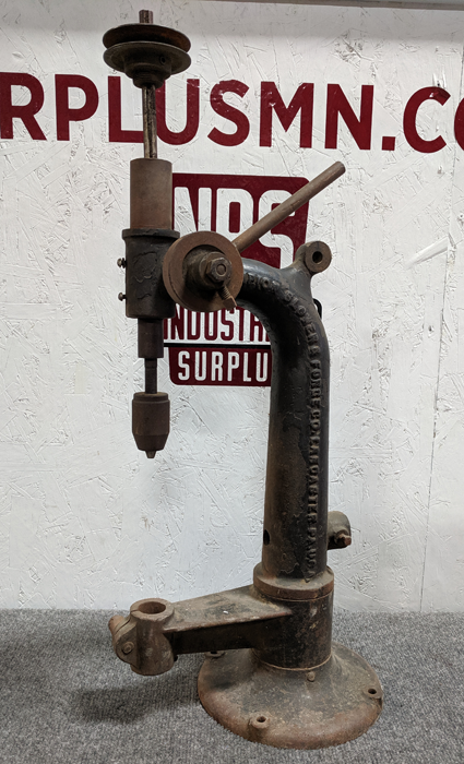 lot 10 image: Champion Blower & Forge Co. Vintage Drill Press