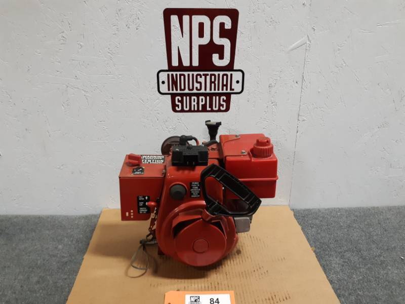 lot 84 image: Tecumseh H35 3.5HP  Gas Engine w Electric Start