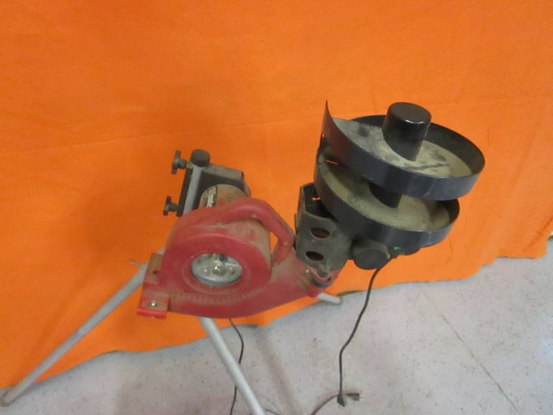 lot 2 image: Pitching Machine
