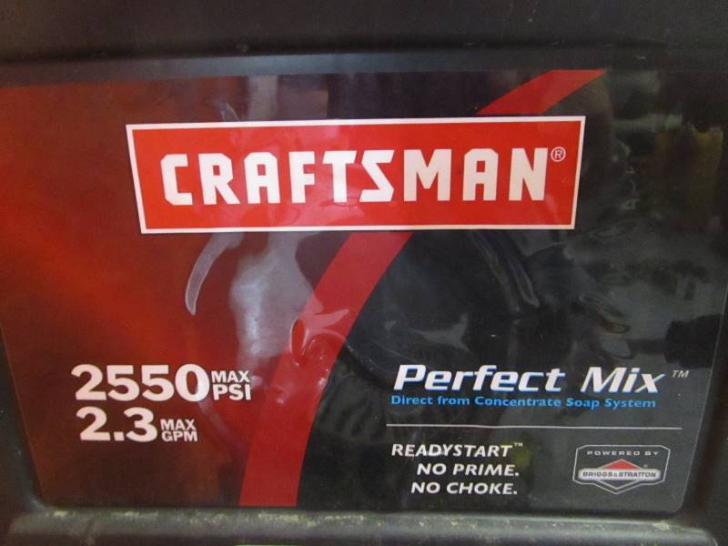 lot 3 image: Craftsman Pressure Washer