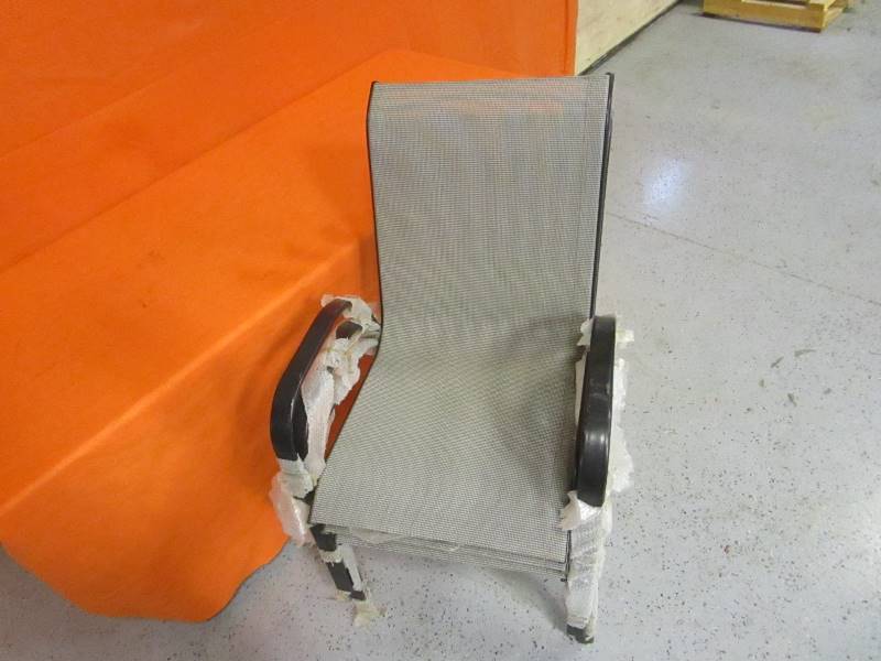 lot 26 image: (3) New Patio Chairs