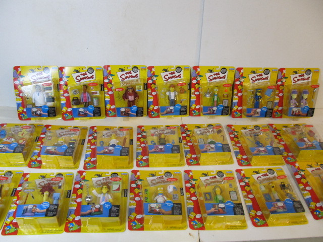 lot 97 image: Large Lot of Unopened SIMPSONS Action Figures #3